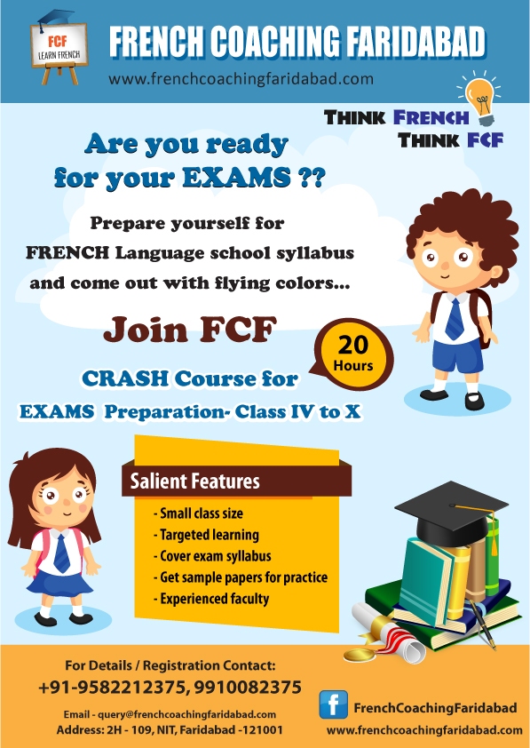 FCF Crash Course French Coaching Faridabad