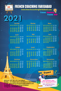 FCF Calendar 2021 - Design 3 - Print Copy